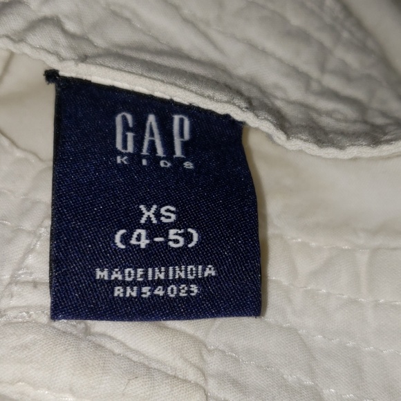 Gap girls white embroidered shirt - Picture 5 of 5